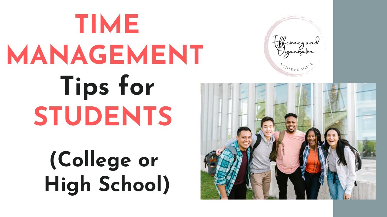 TIME MANAGEMENT Tips for STUDENTS
