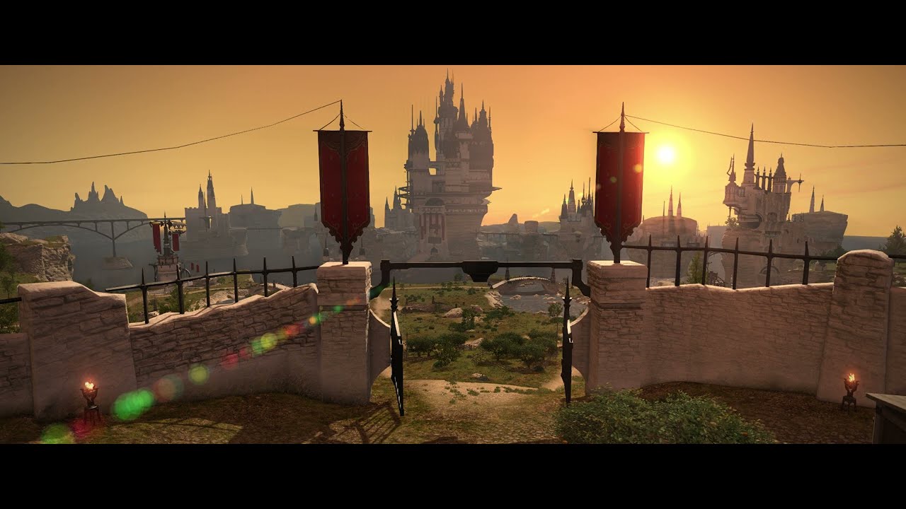 Final Fantasy XIV - Life in Eorzea - Summerford Farms - Ambient Music and Sounds