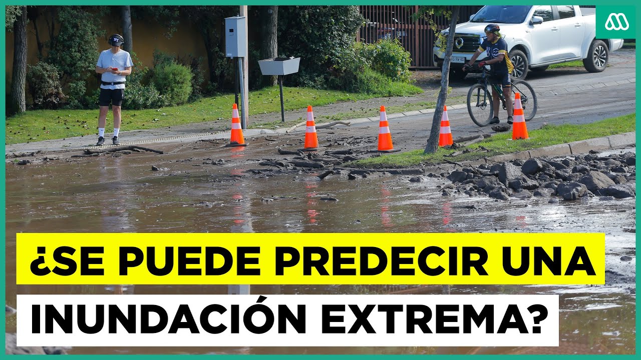 ¿Es predecible una indundación extrema en Santiago?