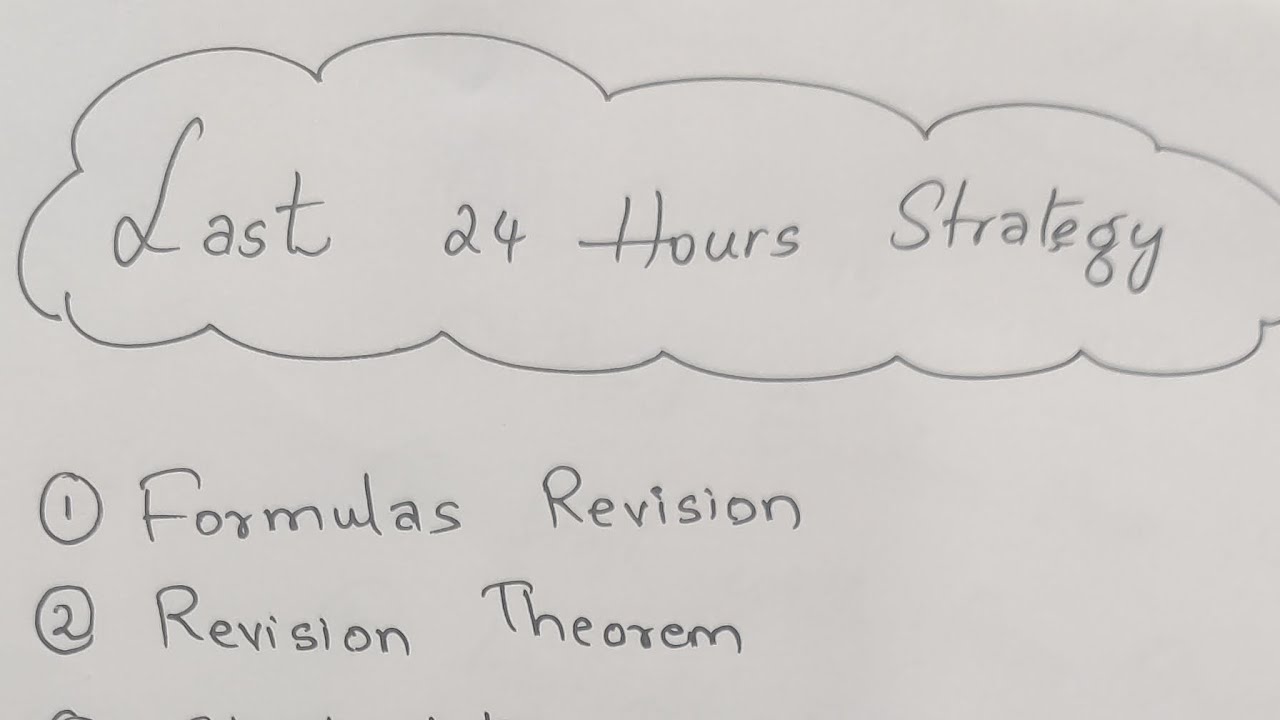 📢 Class 10 CBSE Maths – Last 24 Hours Strategy | Watch Before Exam Tomorrow!