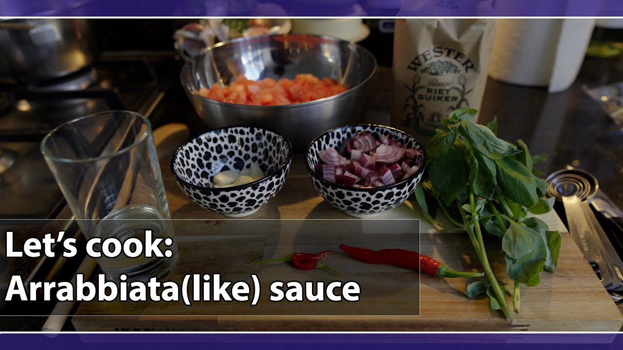 Let's cook: arrabbiata(like) sauce