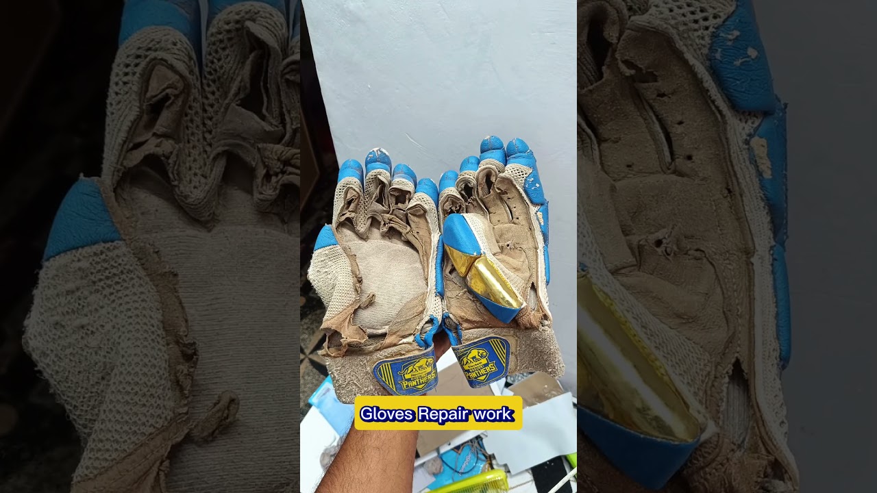 cricket batting gloves leather change TNPL gloves Madurai panthers gloves changed #tnpl #ipl