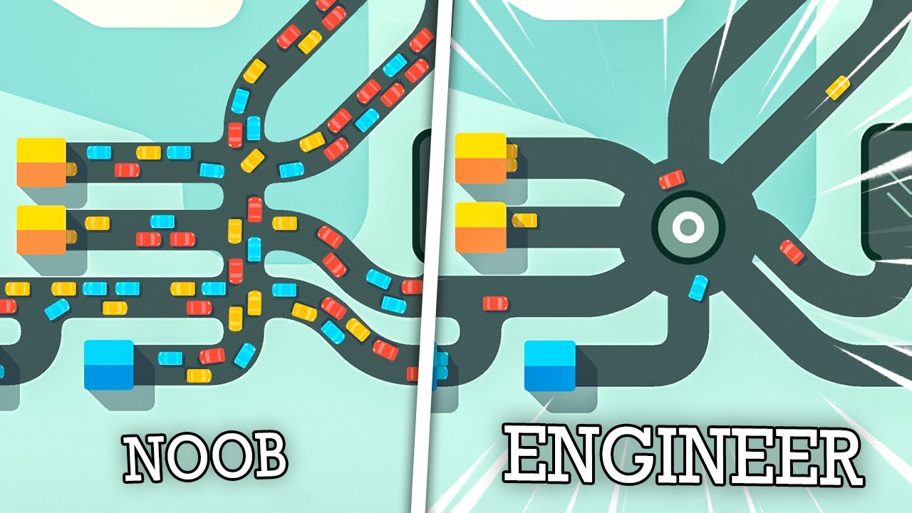 This is why Highway Engineers like ROUNDABOUTS... Mini Motorways!