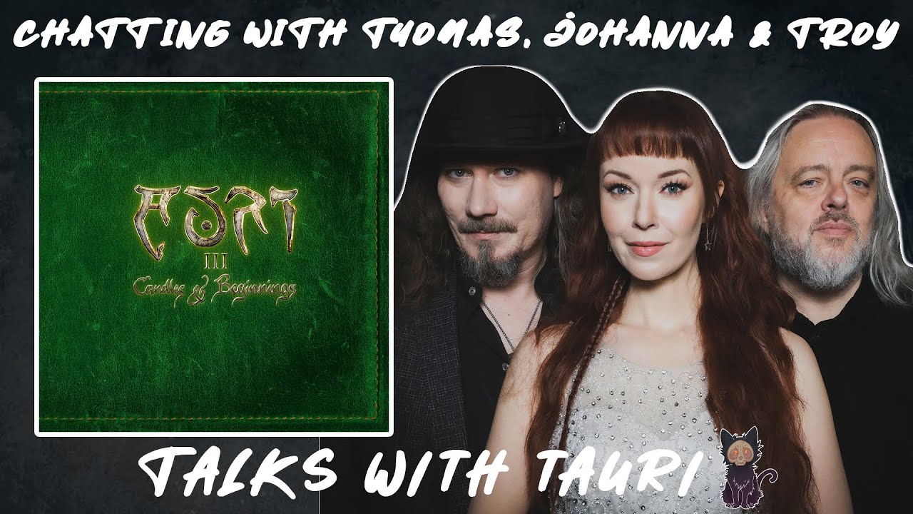 TALKS WITH TAURI | CHATTING WITH TUOMAS, JOHANNA & TROY OF @auri.band.official | INTERVIEW