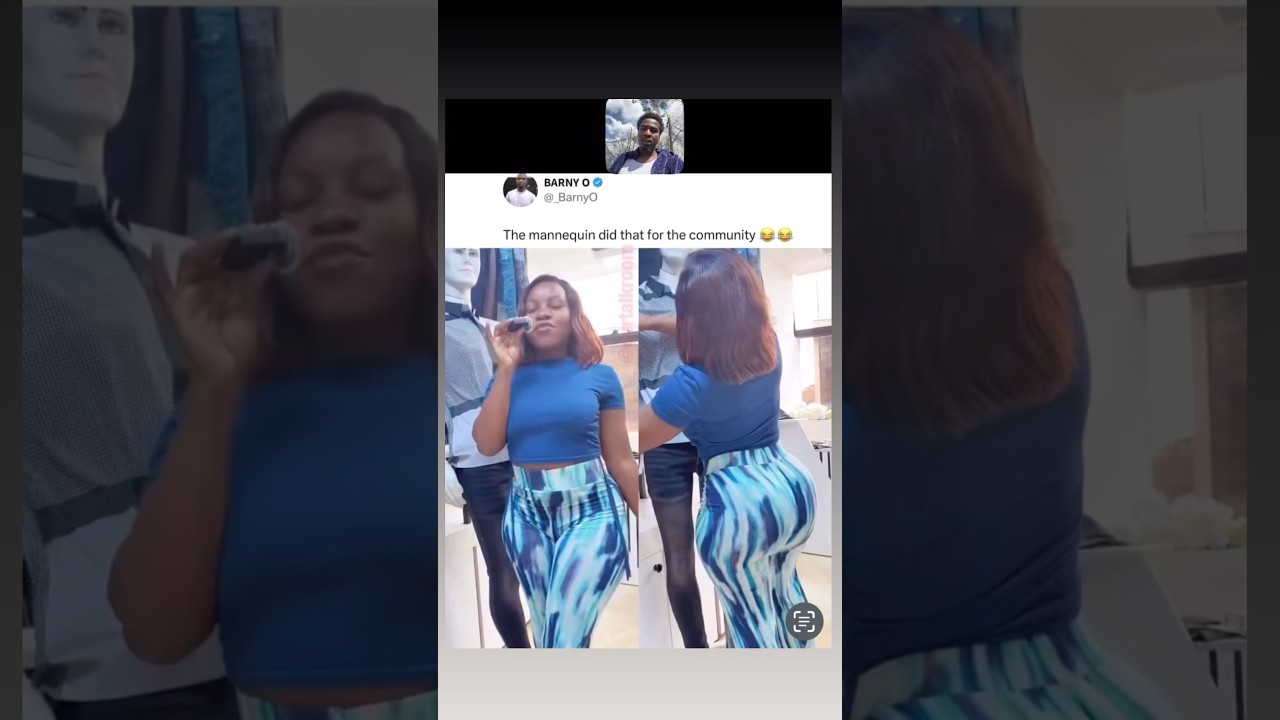 The mannequin did that for the community