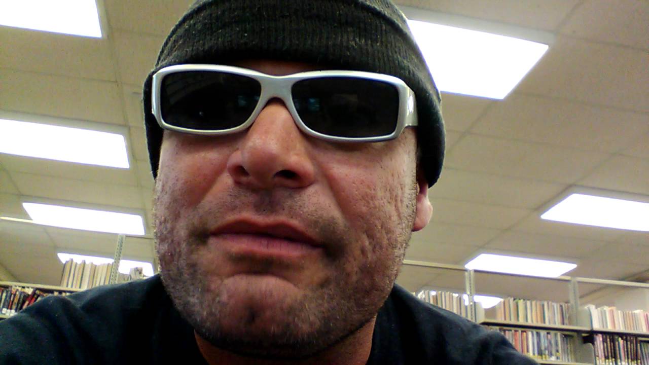Homeless James in Yucaipa library