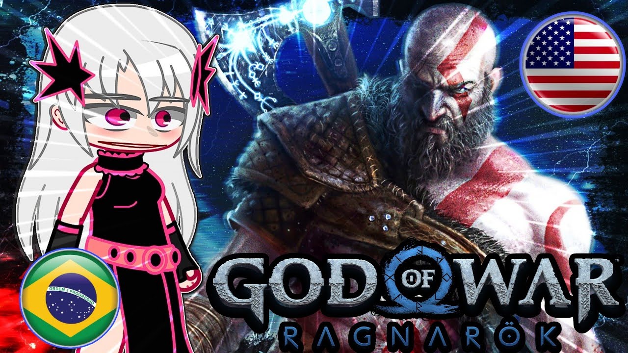 Danmachi reacting to God of war Ragnarok (Bell as Kratos) tik toks portuguese 🇧🇷 and english 🇺🇲
