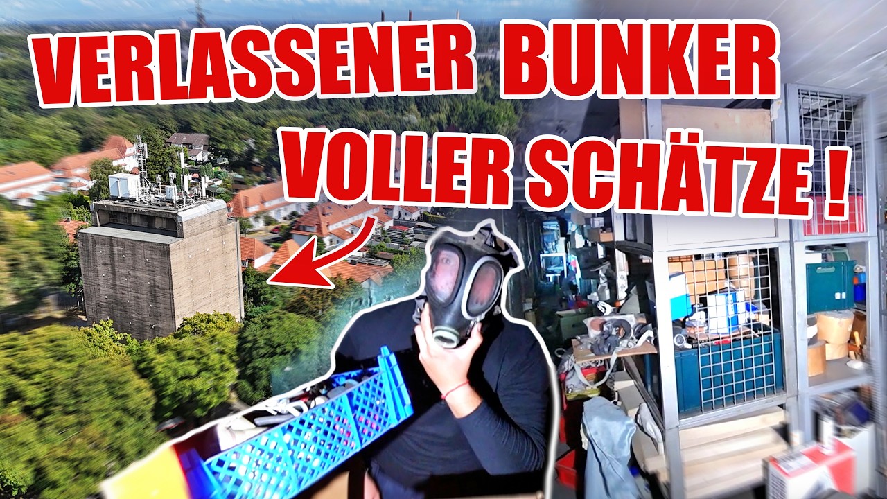 LOSTPLACE : ALTER BUNKER voller WERKZEUG und SELTENEN DINGEN 😱💀- Sowas hab ich noch nie gesehen 🤯