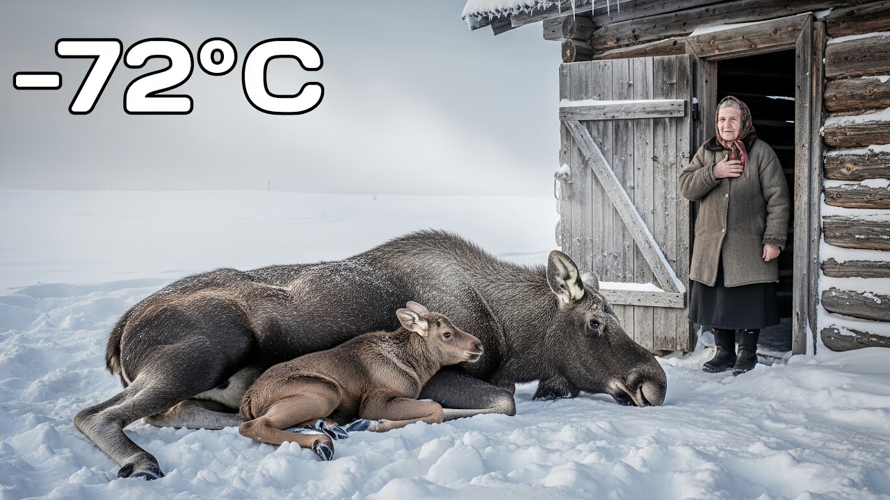 She Risked Her Life to Save a Moose & Calf in &ndash;71&deg;C Cold