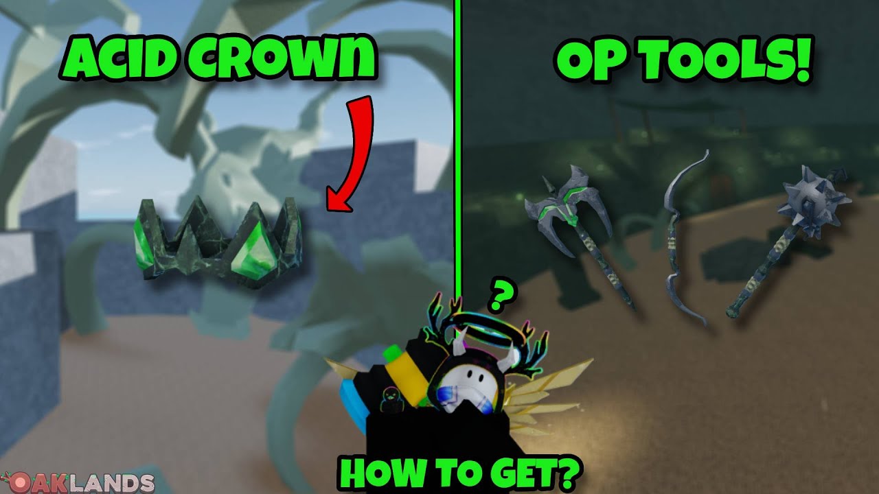 How to get Acid Crown + Acidlands Shop location. 