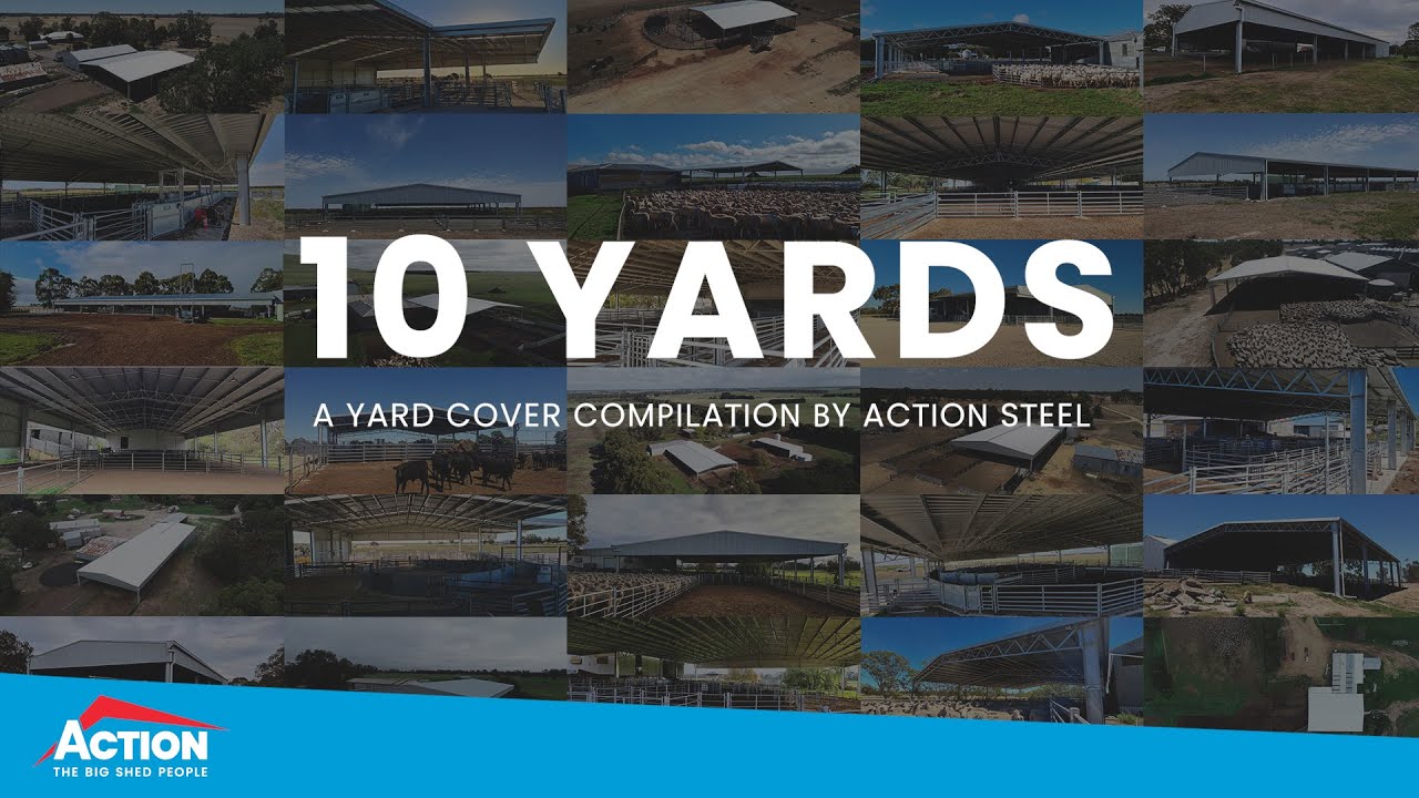 10 Popular Covered Sheep Yards and Cattle Yard Projects - A Compilation by Action Steel