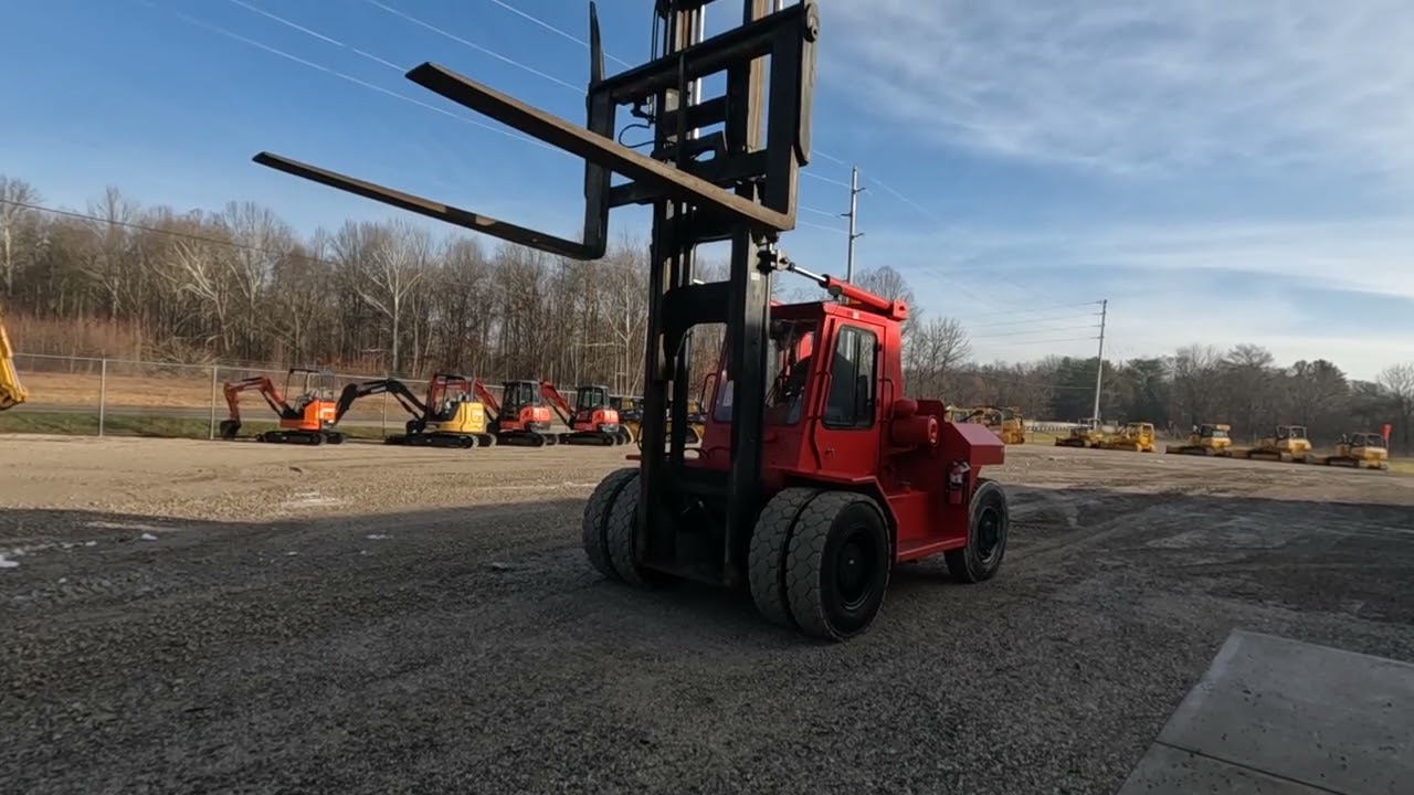 1990 Taylor TE180S Fork Lift C&C Equipment