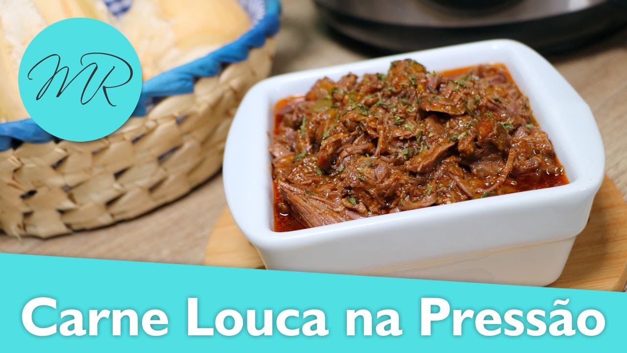 Carne Louca na Pressão / Carne Desfiada de Festa / Carne Maluca - Receitas na Pressão