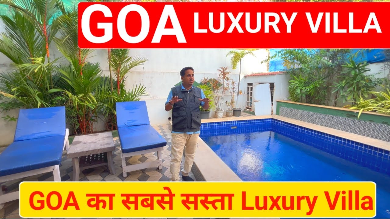 luxury villa in goa 2024 | best private pool villa in goa | goa vlog | safar k vlog