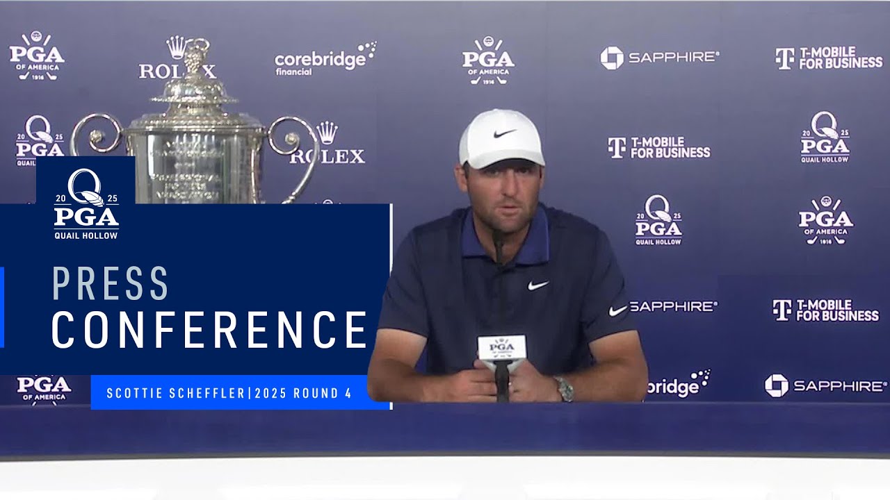 LIVE | Scottie Scheffler | Champion's Press Conference | 2025 PGA Championship