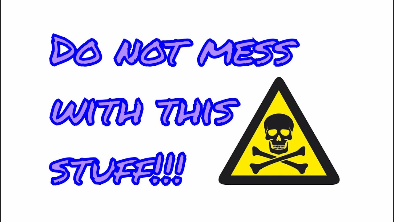 Chlorine trifluoride (stay clear of it!! 😮)