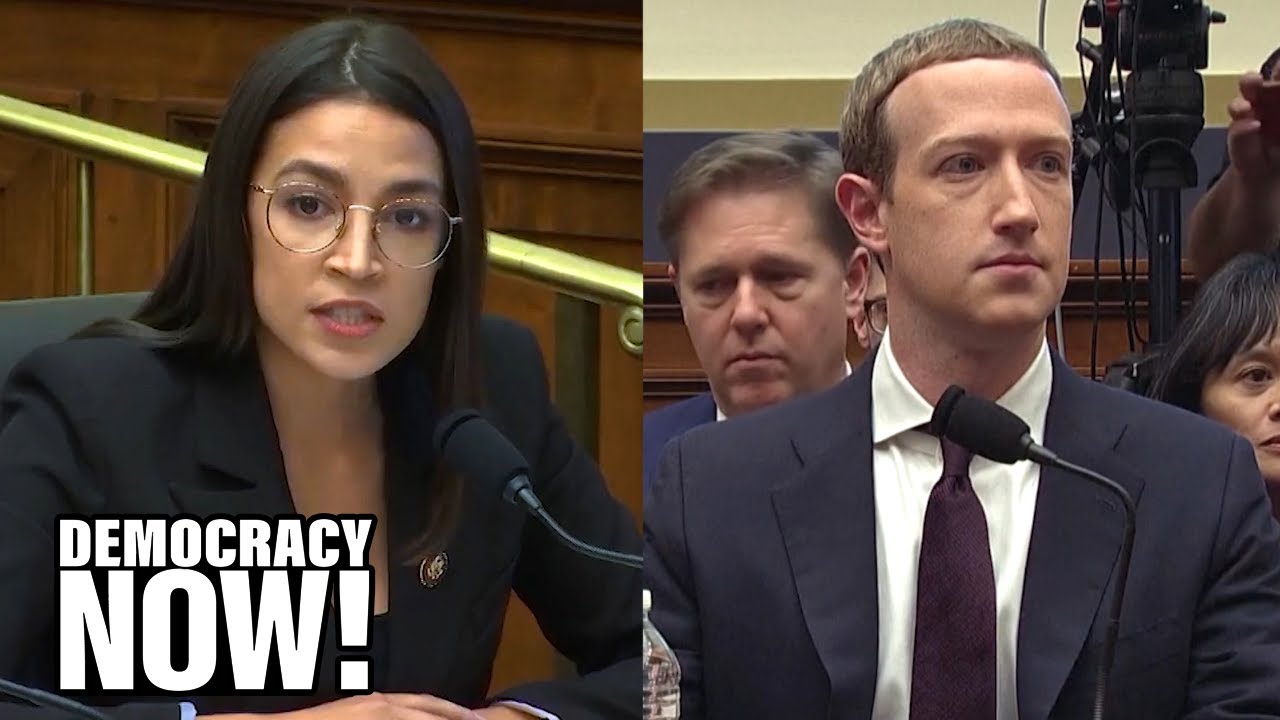 “You Won’t Take Down Lies or You Will?”: AOC Grills Facebook’s Zuckerberg on Lies in Political Ads