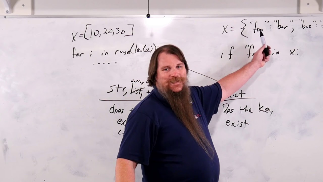 Python Intro Ep 16 - The in Operator