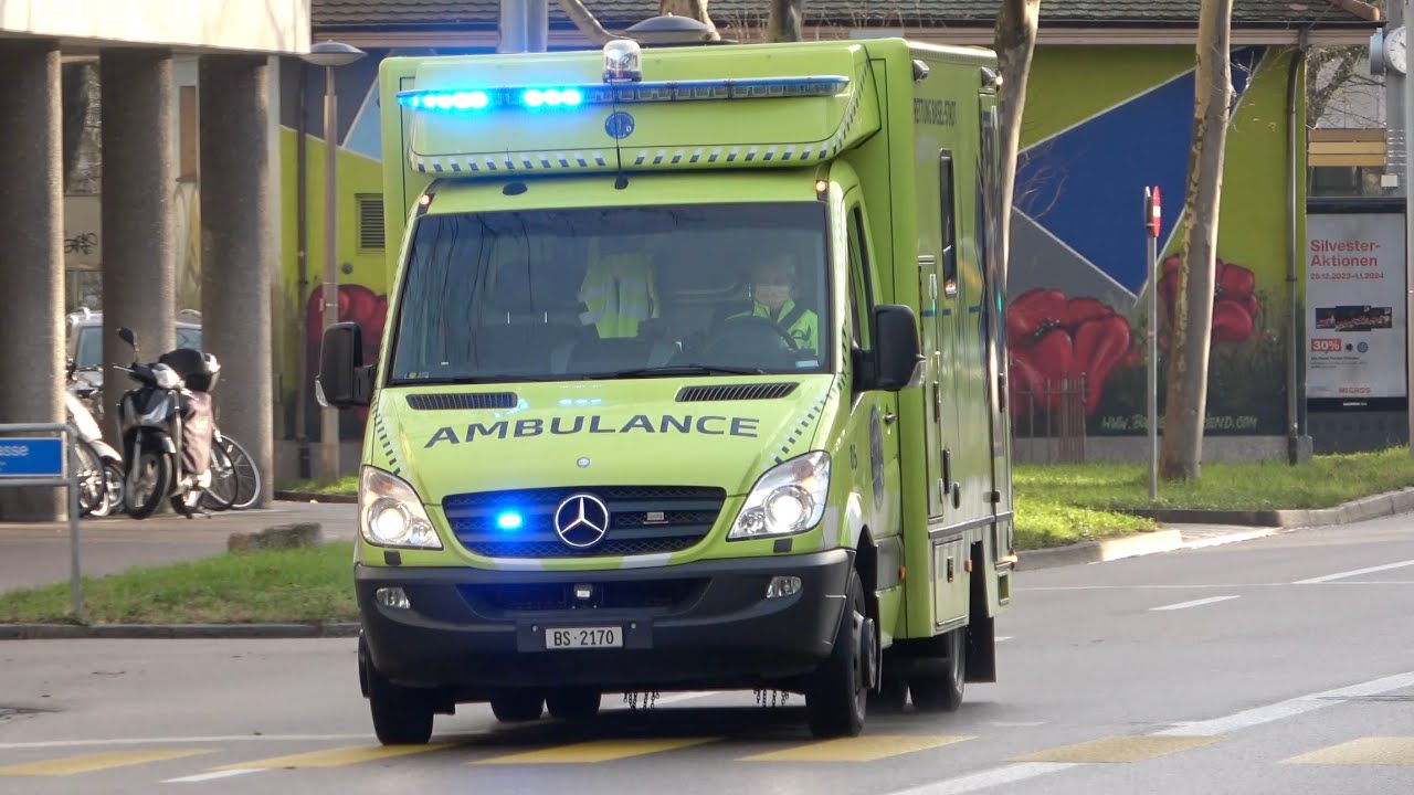 [Reserve RTW] Einsatzfahrten Rettungsdienste in Basel