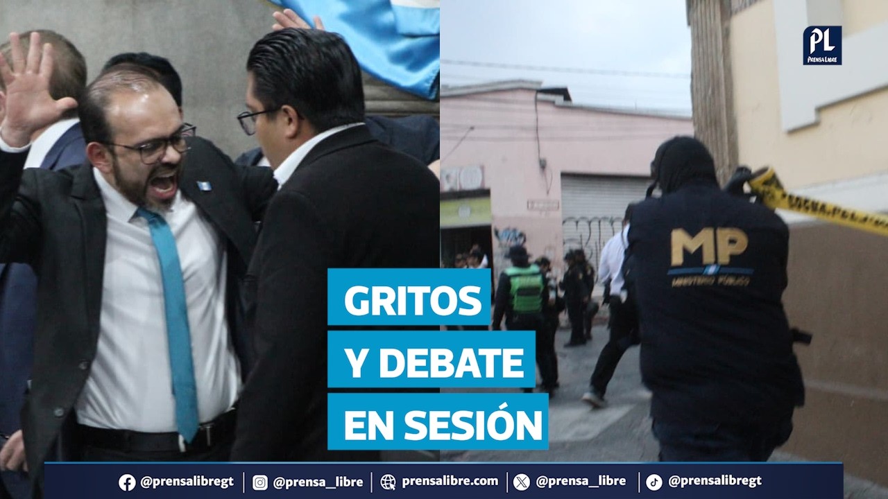 Gritos, empujones y diligencias del MP marcan jornada tensa en el Congreso por la elección de la CC
