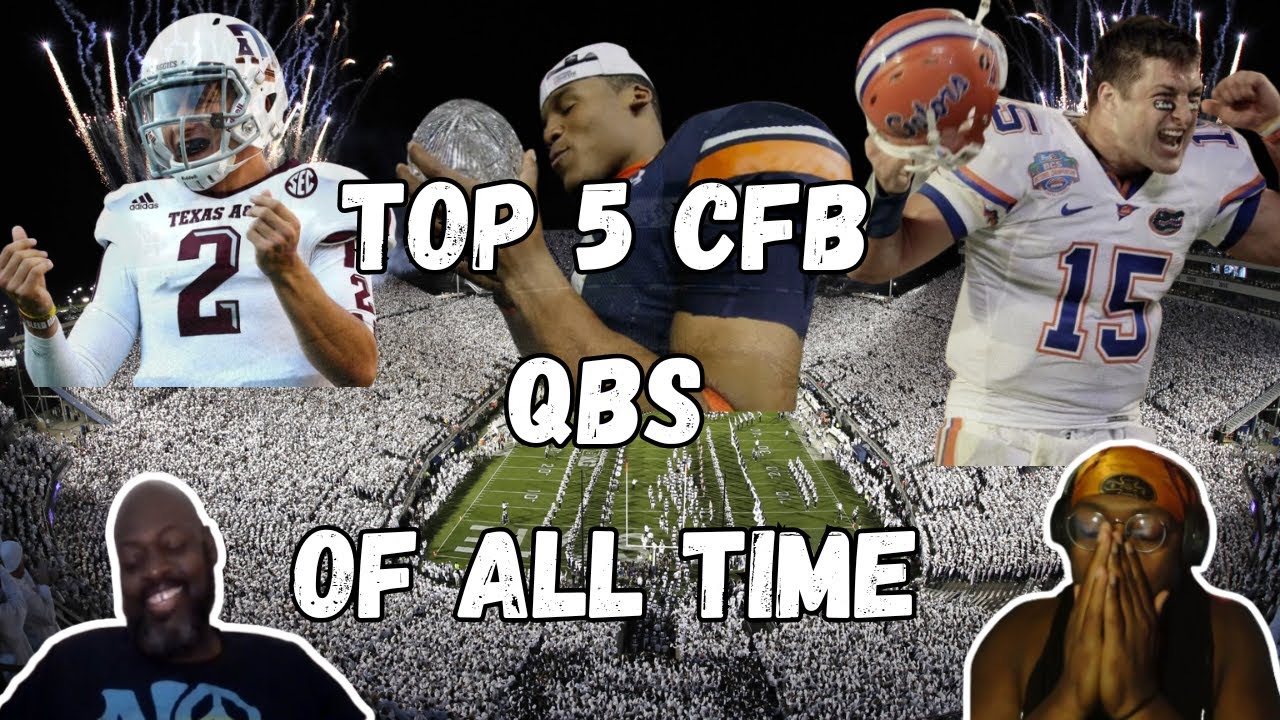 The Official Top 5 College Football QBs Of All Time
