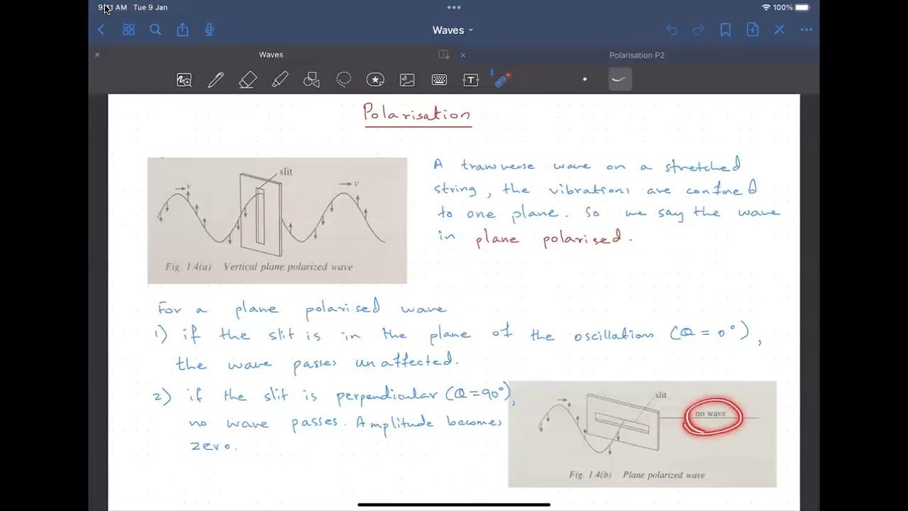 AS level Physics May/June 23 | Lecture 76: Polarisation | Revision