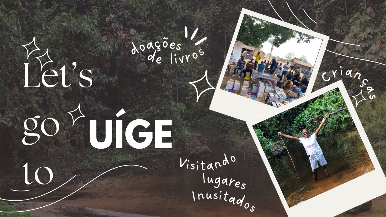 Let’s go to Uíge for 4 days // Car travelling🚘 // good times🥹 // donations📚✨