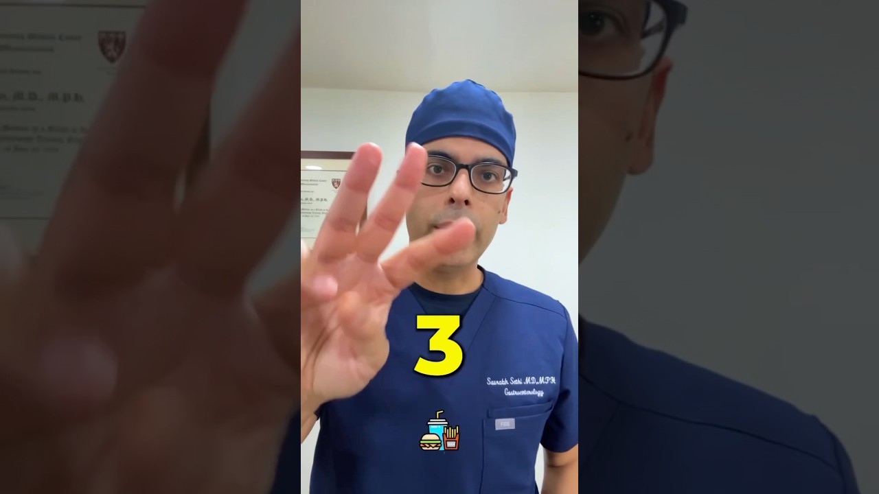 3 Worst Foods for the Gut I Avoid as a Gastroenterologist ❌ Dr Sethi
