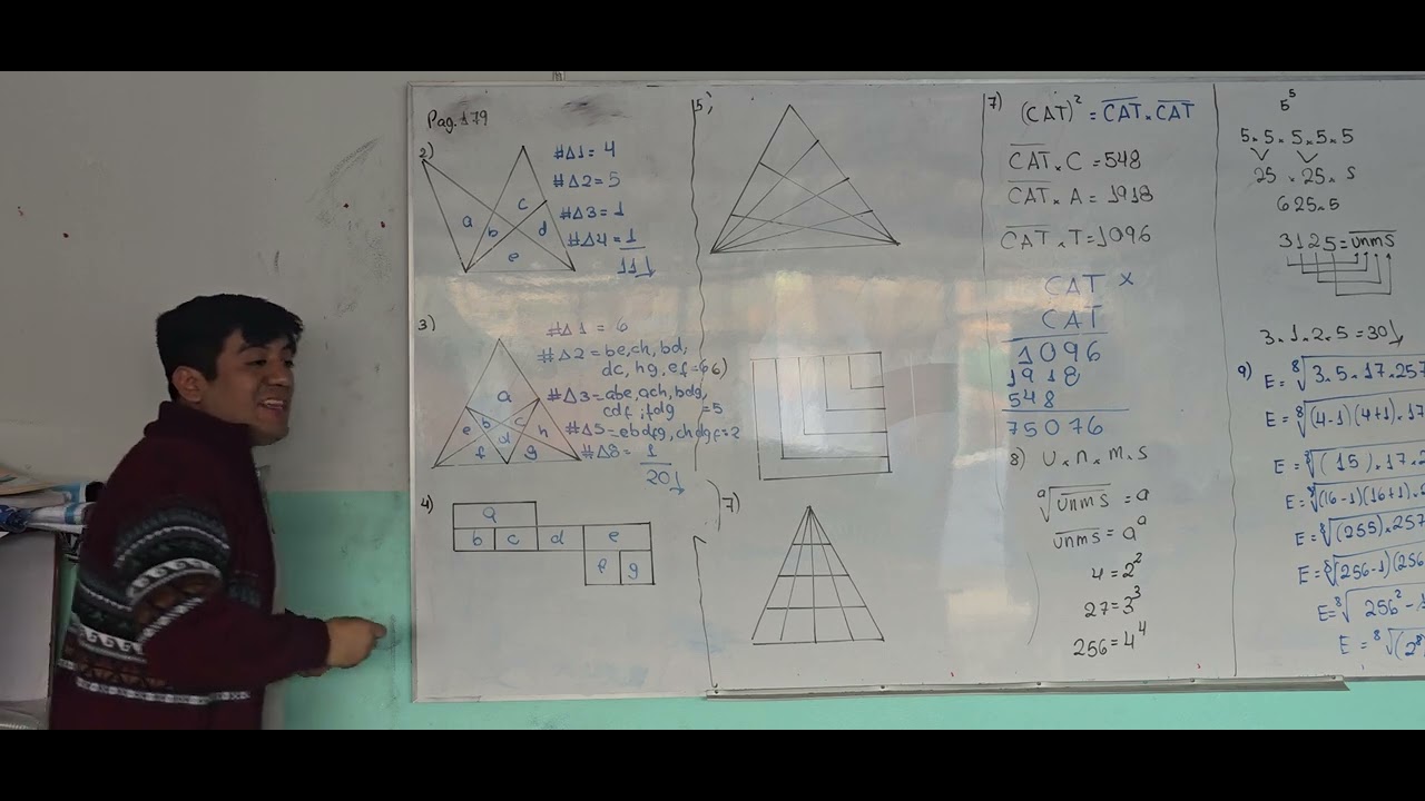 Conteo de figuras - 2do de secundaria - R. Matemático 