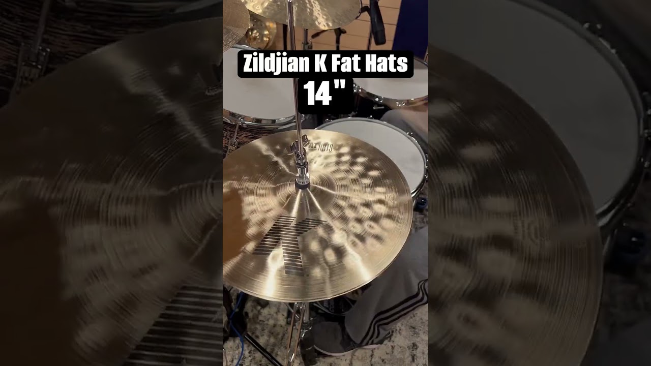 @ZildjianCompany Fat Hats Compared #hihat #zildjian #cymbals #drumsounds #strajkstudios