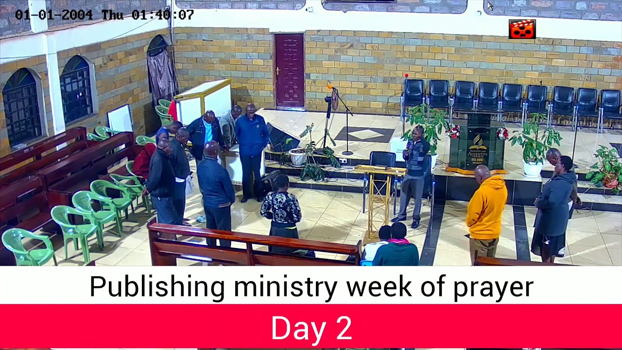 PUBLISHING MINISTRY WEEK OF PRAYER