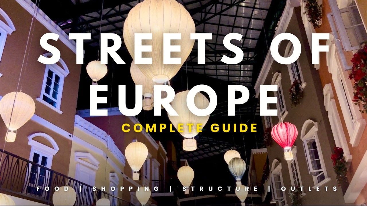 Streets of Europe - Hinjewadi | Complete Tour | Pune ka Europe | @hungeristan