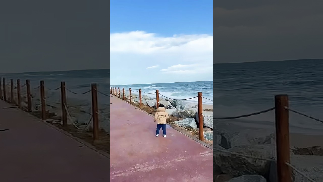 Barcelona Mataro beach 🏝️ #youtubeshorts #shorts #shortsfeed