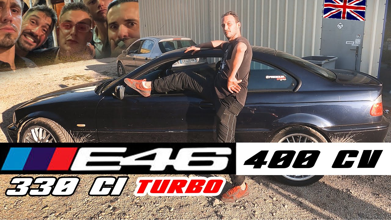 CETTE e46 TURBO DE DRIFT EST UN AVION (mais il ne vous emmènera pas à Londres)