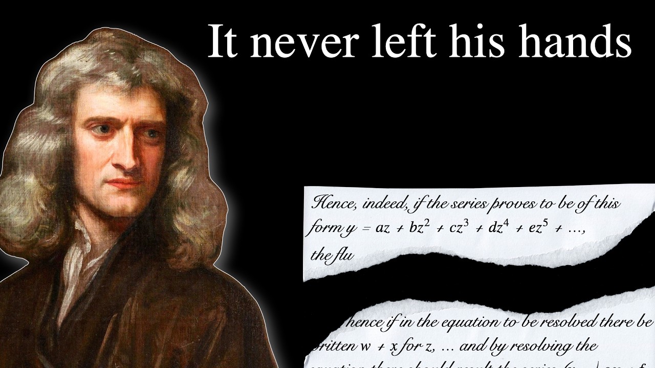 How Newton discovered Taylor series (but didn't tell anyone)