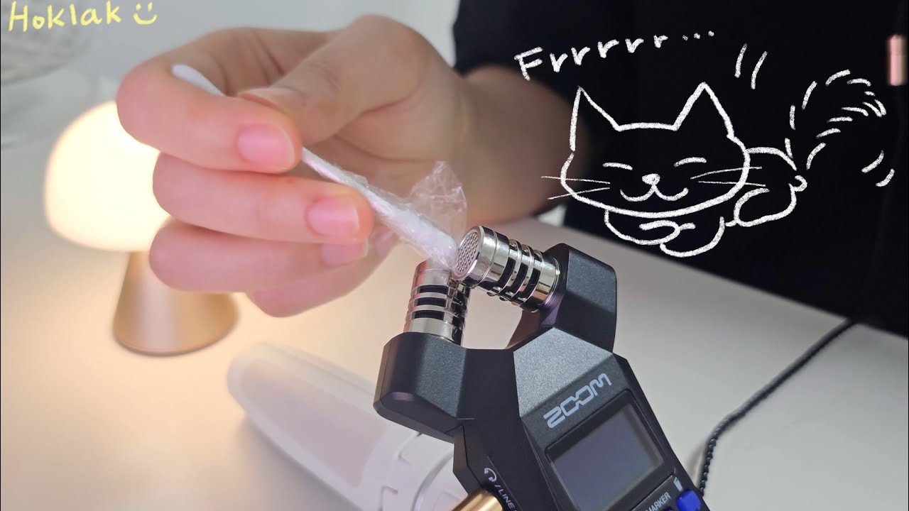 🎧 (*◔‿◔*) 쫀득한 면봉 귀청소💤 Most Satisfying Vinyl Ear Cleaning | ASMR