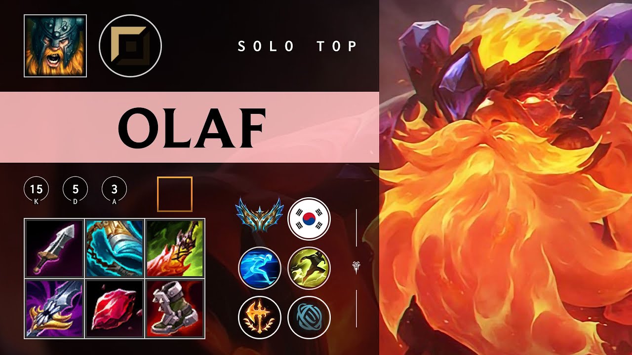 Olaf Top vs Ambessa - KR Challenger Patch 26.03