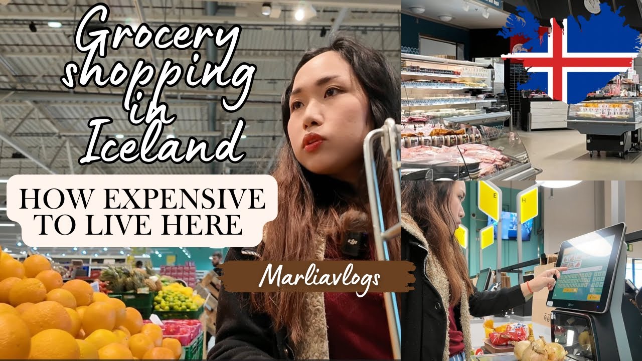 Grocery shopping in ICELAND as family of 4: Prices,grocery haul,how we budget/Life in Iceland series