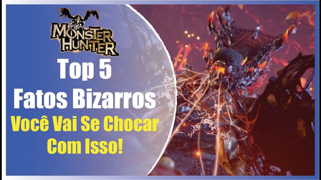 Top 5 fatos mais bizarros da Lore de Monster Hunter