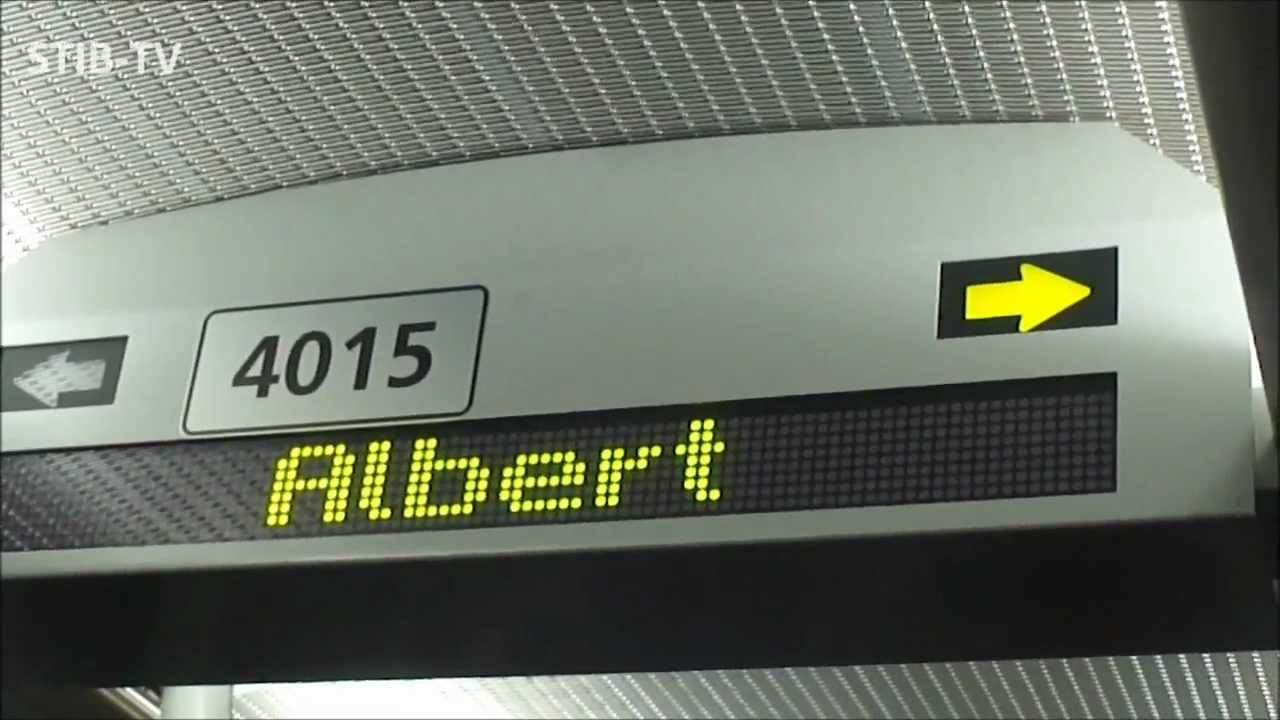 Brussels Tramway : Annonces vocales (mars 2011)