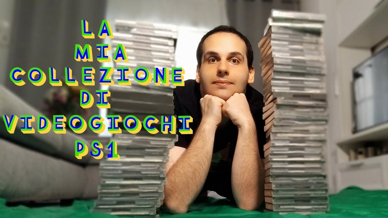 LA MIA COLLEZIONE DI VIDEOGIOCHI PS1