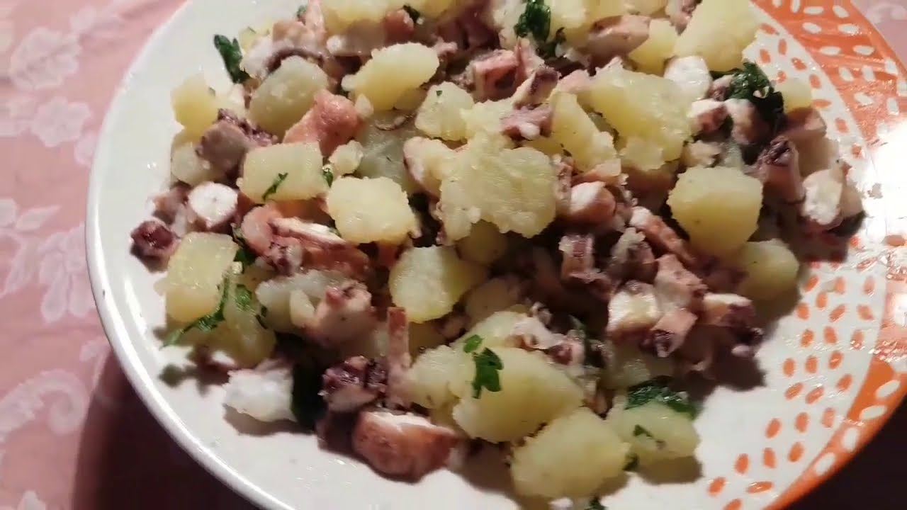 Insalata di totano con patate