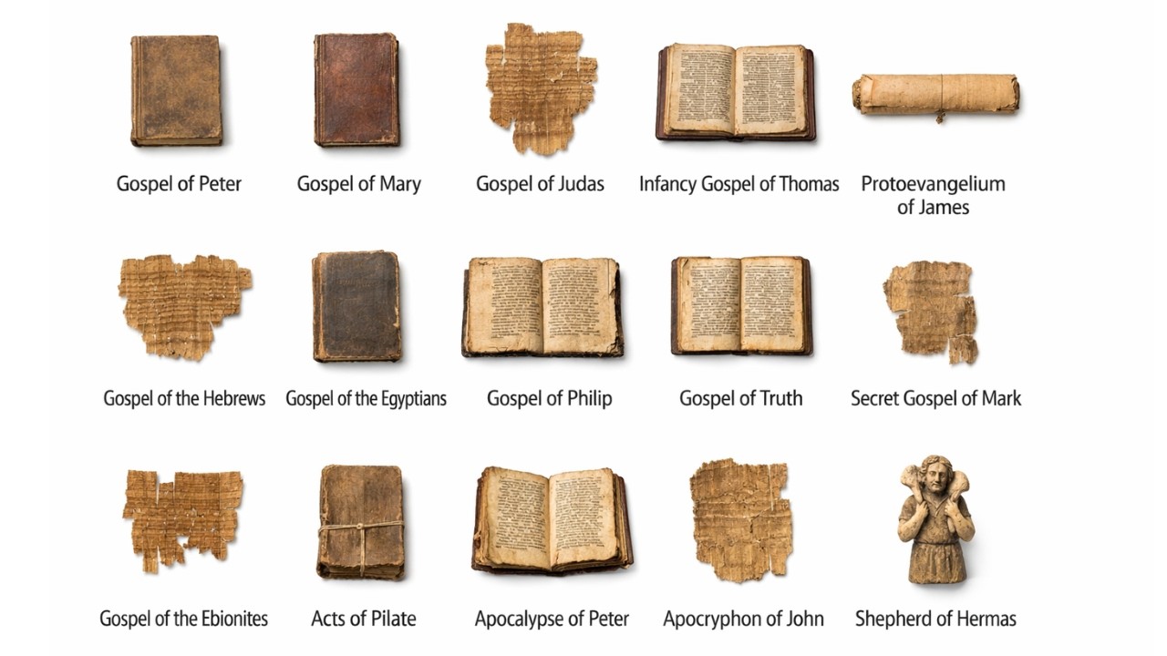Every Early Christian Text Removed from the Bible Explained