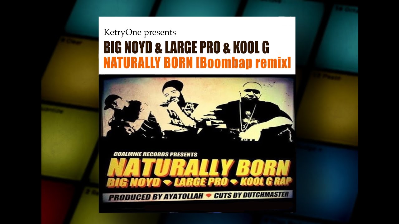 [2025] - BIG NOYD & LARGE PRO & KOOL G RAP - Naturally Born (Boombap remix)