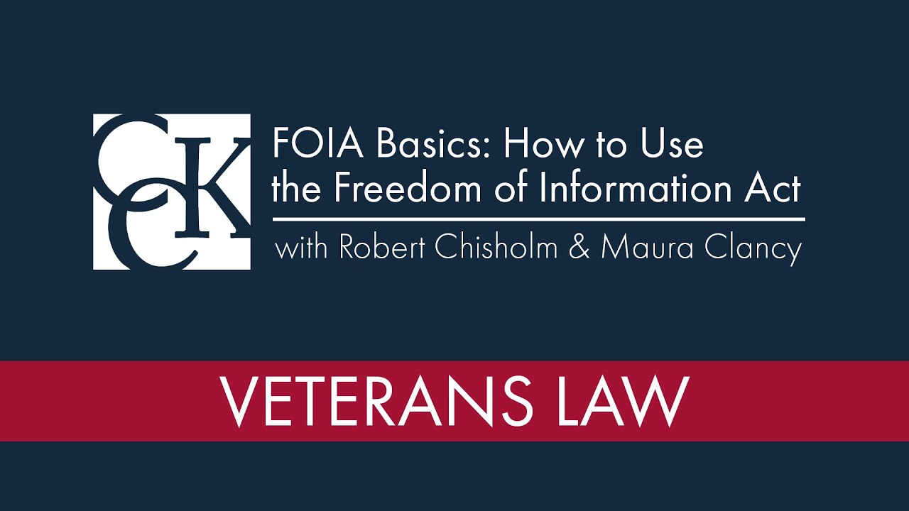 FOIA Basics: How to use the Freedom of Information Act