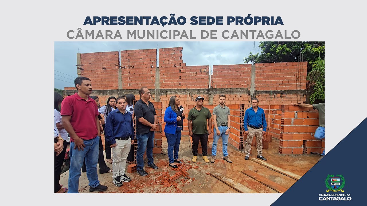 Câmara Municipal de Cantagalo-MG Caminha para Ter Sede Própria Após Três Décadas de Emancipação
