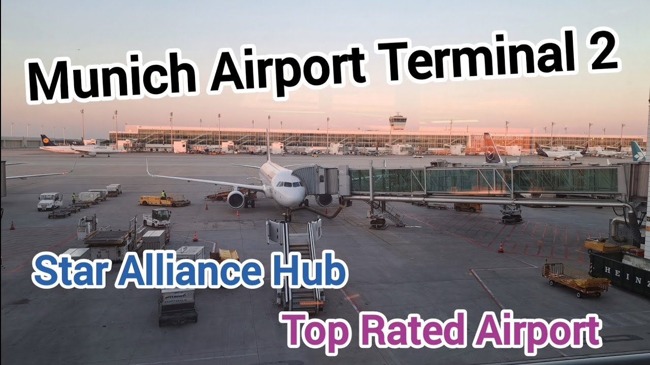 Munich Airport Terminal 2 - Star Alliance Hub With Top Global Rating. (But Why..) itsnever2faraway!