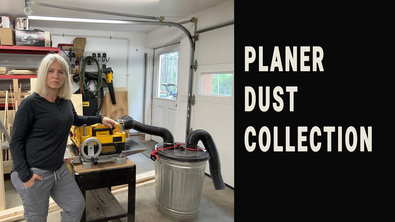 Пылеудаление для рубанка Dewalt. Как настроить пылеудаление для вашего деревообрабатывающего руба...