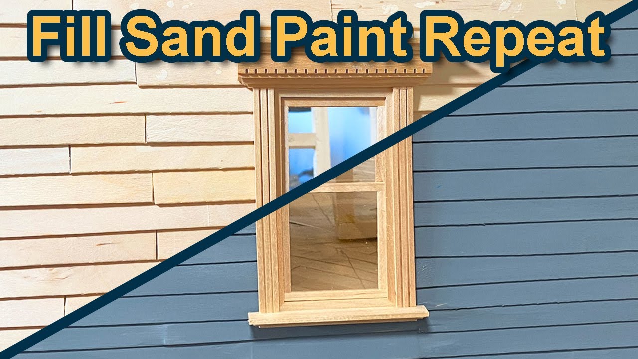 DIY Filling Sanding Painting Miniatures CH22
