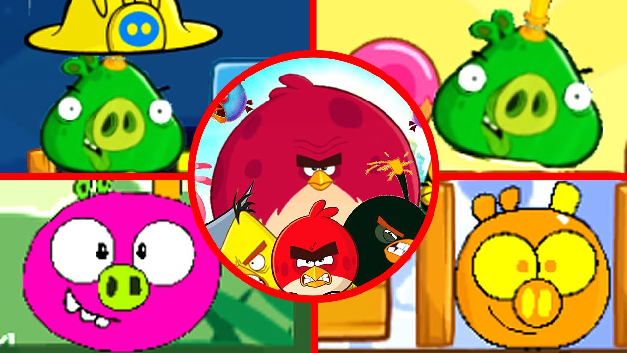 Angry Birds Generations - All Bosses (Boss Fight) 1080P 60 FPS